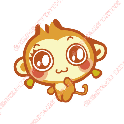 Monkey Customize Temporary Tattoos Stickers NO.8685